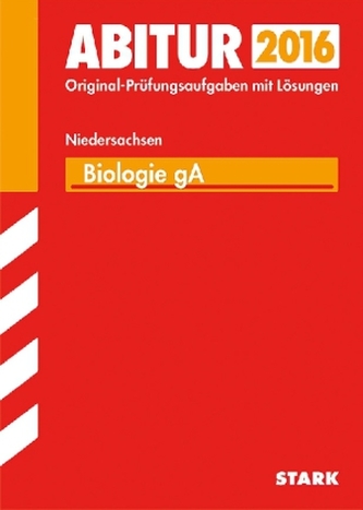 Abitur 2016 - Biologie gA, Niedersachsen