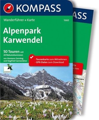 Alpenpark Karwendel, m. Karte