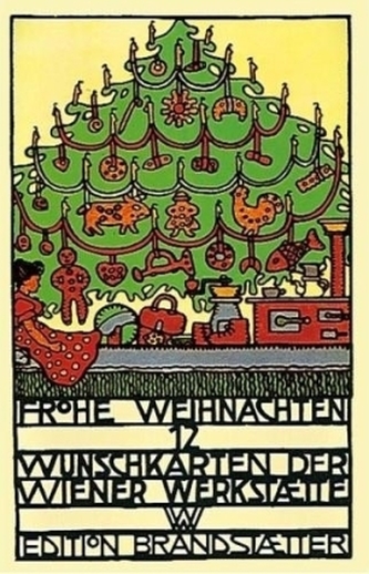 Frohe Weihnachten, 12 Wunschkarten der Wiener Werkstätte