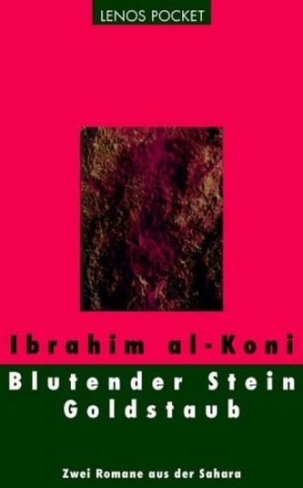 Blutender Stein. Goldstaub