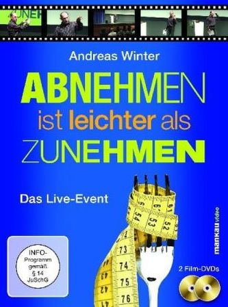 Abnehmen ist leichter als Zunehmen. Das Live-Event, 2 DVDs