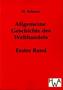 Allgemeine Geschichte des Welthandels. Bd.1