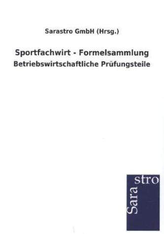 Sportfachwirt - Formelsammlung