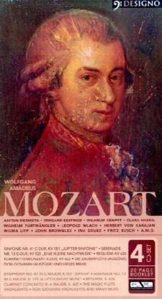 Wolfgang Amadeus Mozart, 4 Audio-CDs