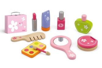 Drevená sada krásy v kufríku