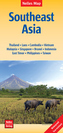 Nelles Maps Southeast Asia, Polyart-Ausgabe. Südostasien/ Asie du Sud-Est / Sudeste Asiático