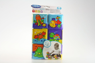 Playgro - Mäkké penové kocky