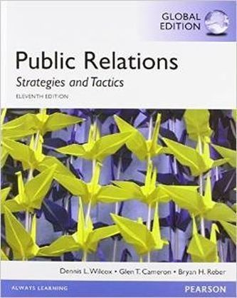 Public Relations: Strategies and Tactics