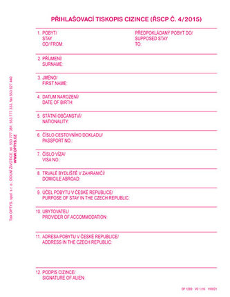 Domová kniha, 11,5 × 14,8 cm, 2 × 50 listov, NCR