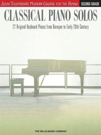 John Thompson's Modern Course: Classical Piano Solos - Second Grade