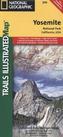 National Geographic Trails Illustrated Map Yosemite National Park, California, USA