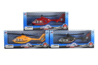 Helikoptéra mix farieb 1 kus