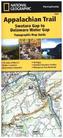 National Geographic Topographic Map Guide Appalachian Trail, Swatara Gap to Delaware Water Gap
