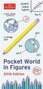 Pocket World in Figures 2016. The Economist, Die Welt in Zahlen 2016, englische Ausgabe