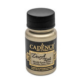 Cadence metalická farba na textil 50 ml - platinová