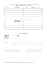 Záznamník o prevádzke tlakovej nádoby, A4, 16 listov