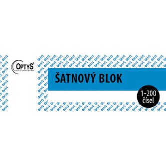 Šatnový blok, 14,5 × 5 cm, 200 listů různé barvy