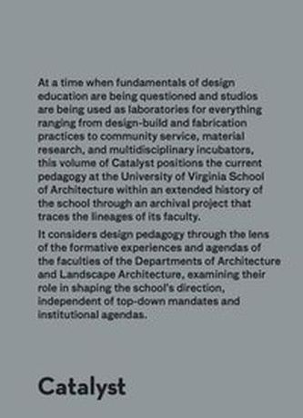 Catalyst: Lineages & Trajectories Catalyst: Lineages & Trajectories