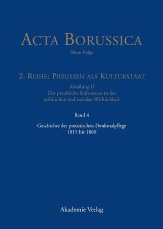 Der preußische Kulturstaat in der politischen und sozialen Wirklichkeit. Bd.4