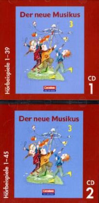 3. Schuljahr, Hörbeispiele, 2 Audio-CDs. Tl.1-2