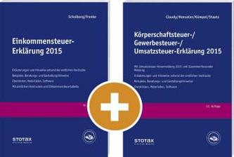 Einkommensteuer-Erklärung 2015. Körperschaftsteuer-, Gewerbesteuer-, Umsatzsteuer-Erklärung 2015, 2 Bde.