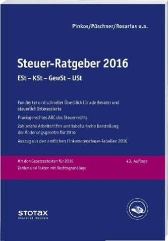 Steuer-Ratgeber 2016