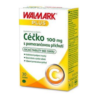 Céčko 100 mg s pomerančovou příchutí 30 tablet