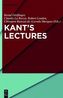 Kant's Lectures / Kants Vorlesungen