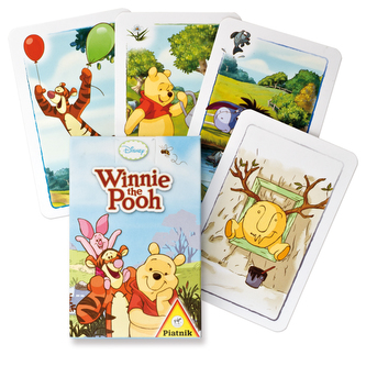 Černý Petr - Medvídek Pú a přátelé WD  (papírová krabička) (CZ)