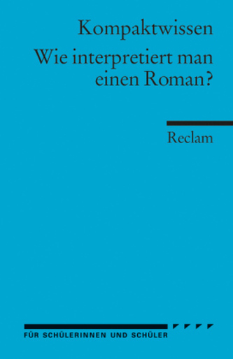 Wie interpretiert man einen Roman