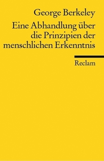 Eine Abhandlung über die Prinzipien der menschlichen Erkenntnis