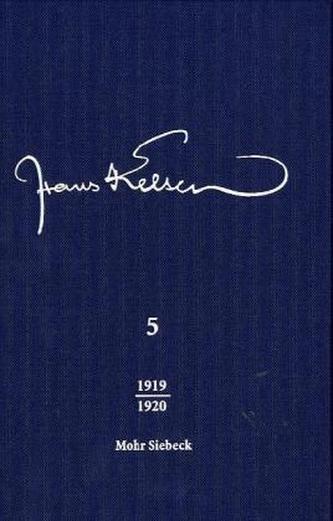 Veröffentlichte Schriften 1919-1920