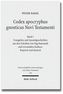 Codex apocryphus gnosticus Novi Testamenti. Bd.1