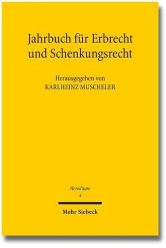 Jahrbuch für Erbrecht und Schenkungsrecht