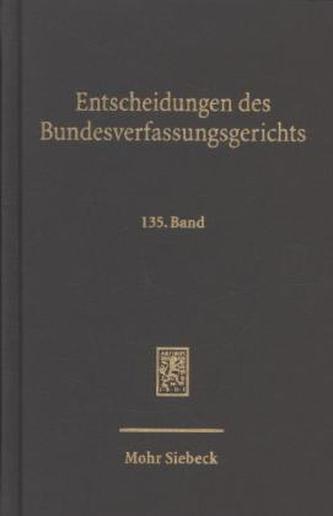 Entscheidungen des Bundesverfassungsgerichts (BVerfGE)