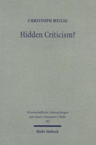 Hidden Criticism?