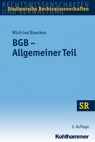 BGB - Allgemeiner Teil