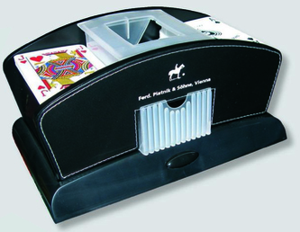 Miešačka na karty čierna (batérie)