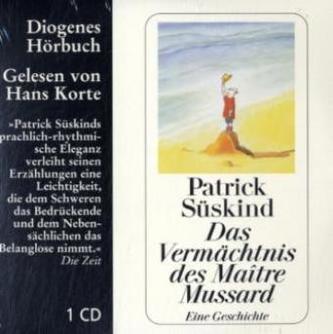 Das Vermächtnis des Maitre Mussard, Audio-CD