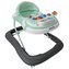 Dětské chodítko Baby Mix se silikonovými kolečky Grey Mint