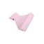 Trojhranná opěrka z Minky Womar růžová