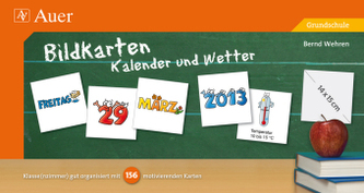 Bildkarten: Kalender und Wetter