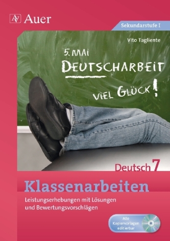 Klassenarbeiten Deutsch 7, m. CD-ROM