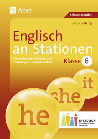 Englisch an Stationen, Klasse 6 Inklusion, m. CD-ROM