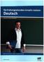 Vertretungsstunden kreativ nutzen: Deutsch