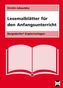 Lesemalblätter für den Anfangsunterricht