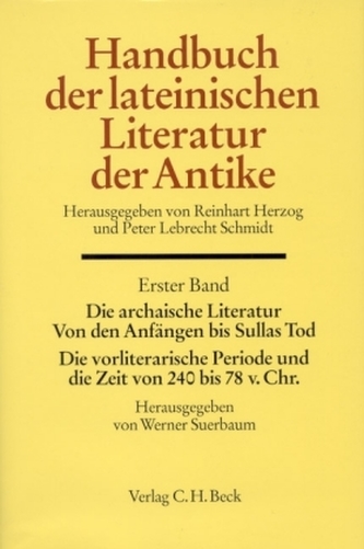 Handbuch der Lateinischen Literatur der Antike