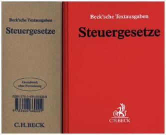 Steuergesetze (SteuerG), m. CD-ROM, Grundwerk ohne Fortsetzung