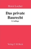 Das private Baurecht