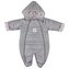 Zimní kojenecká kombinéza Koala Pumi holka šedá